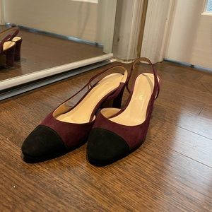 Ivanka Trump suede heel